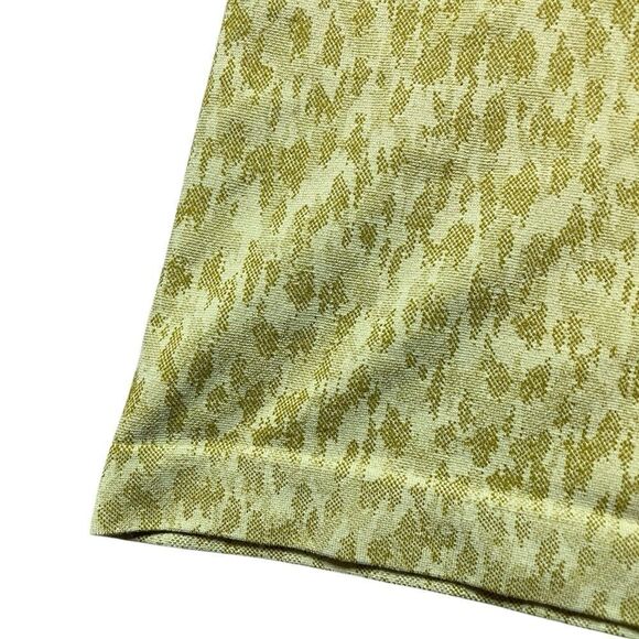 ATHLETA Momentum Allure Seamless Leopard Short Sleeve Tee Green Size XS - Picture 4 of 6